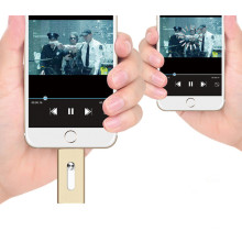 16GB OTG Flash-Speicher Metall OTG USB-Stick für iPhone